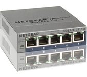 Netgear gs105e-200pes switch de red gestionado l2/l3 gigabit ethernet (10/100/1000) gris