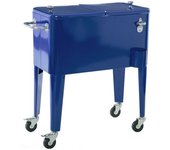 Nevera porta hielo fresh azul de 56l