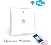 Interruptor inteligente wi-fi 1 botón google home / alexa / tyua app