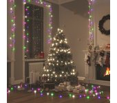Vidaxl tira de luces con 2000 led pvc pastel multicolor 200 m