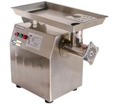 Cleiton® picadora de carne boca de 32 diámetro de acero inoxidable de 31x60 cm | picadora profesional carnicería con producción de 250 kg/hr - 1500w
