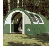 Tienda de campaña túnel para 4 personas impermeable verde v8681 unico / verde