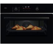 Horno aeg ta5pk401b cristal negro pirólisis 45cm