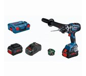 Taladro atornillador gsr 18v-150 c + 2 x pc 8,0ah bosch - 06019j5005