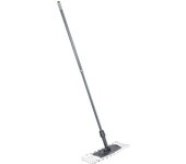 5five - escoba telescópica de microfibra gris h120cm