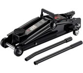 Wiltec gato hidráulico de 3 toneladas móvil elevador de coches robusto y portátil para automóviles taller garaje reparaciones bajada lenta
