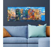 Pintura decorativa lienzo yty233374492_3080 multicolor 30x80 cm