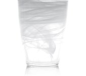 Vasos h&h alabastro blanco cl35 vidrio