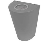 Fab 041062028 | aplique exterior ganges gris 2gu10x3w incl. ip54 (15x12)4000k