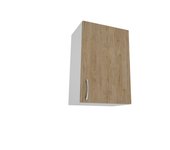 Mueble alto haaus karo, 1 puerta, madera natural/blanco, 40 x 30 x 60 cm