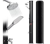 Ducha solar exterior con ducha de pies ducha de jardín piscina 40l (con cubierta protectora)