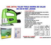 Talox tools sierra de calar 450 w js5506