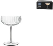 Copas de champán de cristal transparente speakeasies, 30 cl