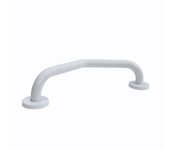 Sensea - barra de apoyo fija touch - antideslizante - acero inoxidable - máx 150 kg - l.40 x an.7,8 x al.10 cm - blanco - acabado barnizado