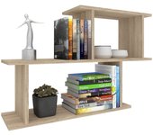 Estantería haaus rico v2, roble sonoma, l 100 x an 25 x al 65 cm