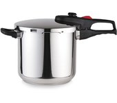 Magefesa practika plus - olla express rápida 7.5l, acero inoxidable 18/10, sensor de presión, inducción, ahorro energético, cocina sana, cierre fácil