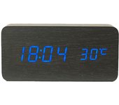Reloj despertador digital led blue