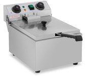 Freidora eléctrica profesional para restaurante 1 x 10 litros temporizador 14_0001775