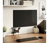 Vidaxl soporte de pared para monitor máximo 27'' resorte de gas 10 kg