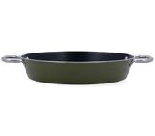 Tartera arrocera aluminio prensado quid naturalia 32x5cm - 2,3l - verde