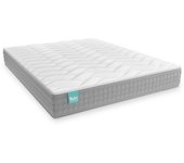 Nalui colchón viscoelástico 90x190 cm talaia blanco ±26cm firmeza media con tejido strech bambú. reversible | fabricado en españa