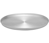Molde cónico bajo de aluminio para tartas pardini con borde de 34 cm de diámetro