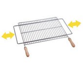 Parrilla barbacoa extensible