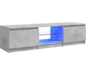 Mueble tv multimedia estantería para televisión buffet para televisión comedor salón dormitorio con luces 02_0026534