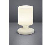 Lora led ip44 sobremesa exterior blanca con iluminación usb trio