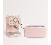 Create - pack toast retro tostadora + thera retro cafetera express acabado mate