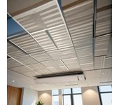 Radiador exterior infrarrojo sined white heat 3200w, aluminio blanco, sin emisión de luz, elemento calefactor de aluminio extruido