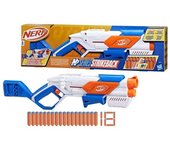 Lanzador nerf nseries strikeback con dardo, 18 dardos, a partir de 8 años