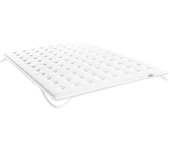 Topper colchón adaptable sueve firmeza media confort extra viscoelástico transpirable mejora descanso - 160x190 cm