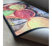 Tapete de cocina con diseño de especias