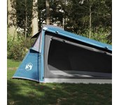 Tienda de campaña túnel para 2 personas impermeable azul v6472 2 personas / azul