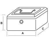 Caja caudales super combi marca joma