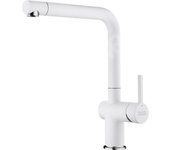 Franke active l grifo de cocina polar white blanco con caño giratorio 115.0653.376