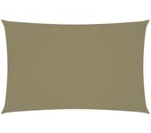 Vela de sombra para sombrilla rectangular de tela oxford 2 x 4,5 m beige 02_0009617