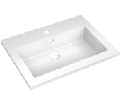 Fregadero de granito 600 x 450 x 120 mm blanco 02_0002564