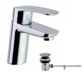 Ramonsoler 570101va1169 new fly grifo monomando lavabo con válvula automática cromo