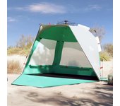 Tienda de playa 3 personas impermeable apertura rápida verde v8200 3 personas / verde