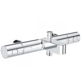 Grohe grotherm 800 cosmopolitan mezclador termostático de baño/ducha con cabezal cerámico 1/2, 180°, cromo (34770000)