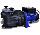 Bomba de piscina eléctrica azul de 500 w