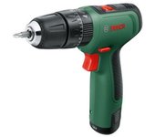 Taladro percutor atornillador a batería easy impact 1200 2 velocidades 1 batería 1,5 ah