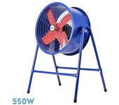 Ventilador pie industrial ac torrente l azul/rojo 8100 flujo aire