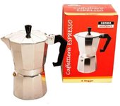 Cafetera moka de 6 tazas con sonda casre3412