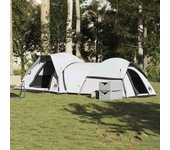 Tienda de campaña 5 personas tela opaca impermeable blanco v8280 unico / blanco