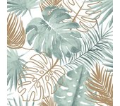 Fondo de pantalla de hojas de monstera verde