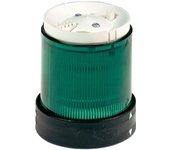 Elemento de iluminación ã˜70 luz fija integrada led verde 24v ac/dc - schneider xvbc2b3