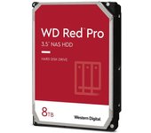 Disco duro interno western digital red pro 8 tb 7200 rpm 256 mb 3,5 serial ata